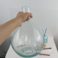 Recycle blue Light blue Glass vase For Wedding